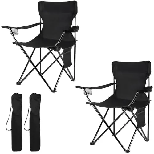 Damei century Folding Camping Chairs- Lightweight, Portable Chair for Beach, Lawn, Outdoor Sports - 1