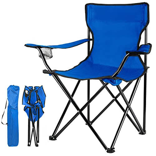 Damei Century Portable Camping Chairs Enjoy The Outdoors with a Versatile Folding Chair, Sports Chair, Outdoor Chair & Lawn Chair, Blue - 1