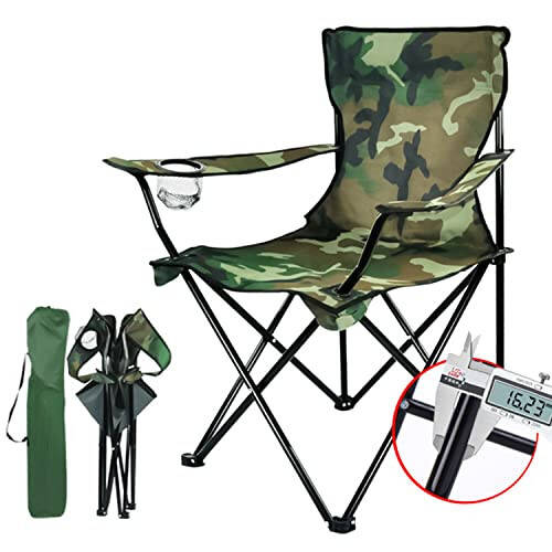 Damel Century Portable Camping Chairs Enjoy The Outdoors with a Versatile Folding Chair, Sports Chair, Outdoor Chair & Lawn Chair, Camouflage - 1