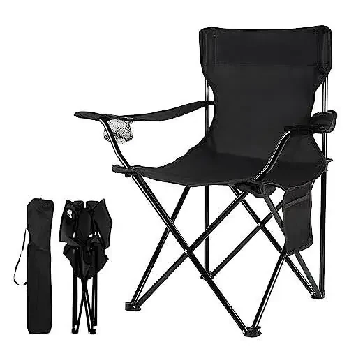 Damei century Folding Camping Chairs- Lightweight, Portable Chair for Beach, Lawn, Outdoor Sports - 1