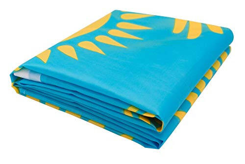 DANF Kazakhstan Flag 3x5 Foot Polyester Kazakh National Flags Polyester with Brass Grommets 3 X 5 Ft - 3