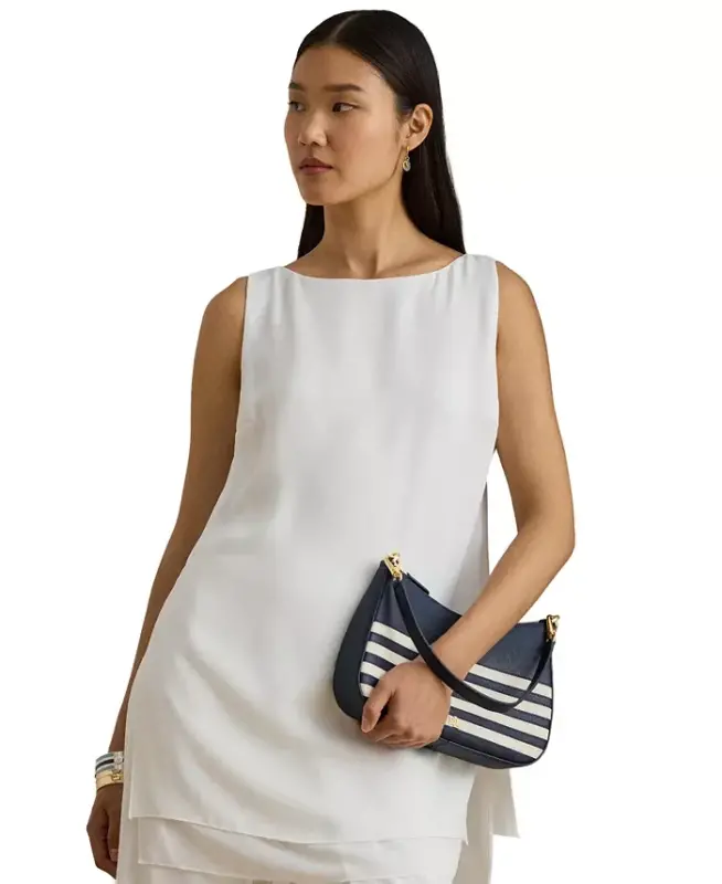 Danni Small Slim Shoulder Bag - Refined Navy/Soft White - 2