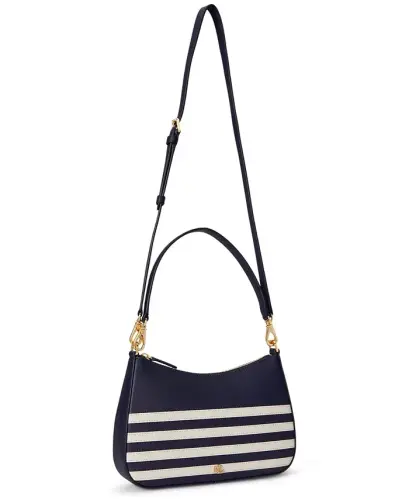 Danni Small Slim Shoulder Bag - Refined Navy/Soft White - 5