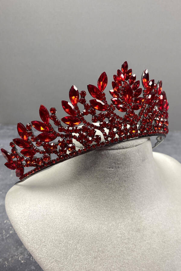 Danver Stone Bridal Henna Crown - 5