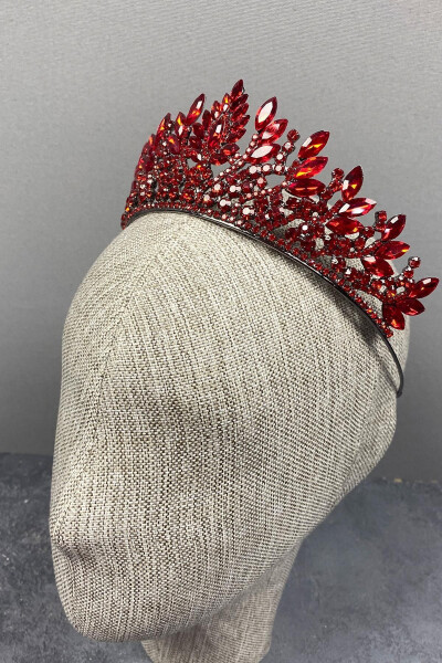 Danver Stone Bridal Henna Crown - 8