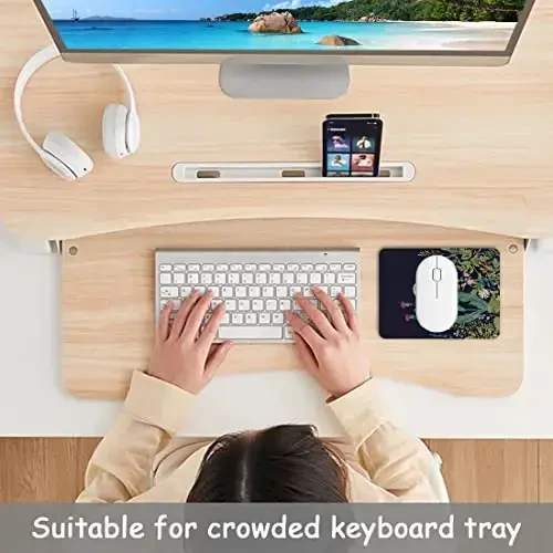 Dapesuom Small Mouse Pad, 6 x 8 Inch Thick Rubber Premium-Textured Non-Slip Portable & Washable Mini Mouse Mat for Women Men Wireless Laptops Keyboard Tray Gaming Work Computer Travel, Elegant Flower - 6