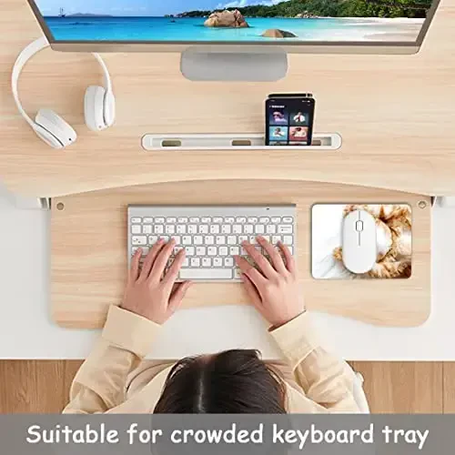 Dapesuom Small Mouse Pad, 6 x 8 Inch Thick Rubber Premium-Textured Non-Slip Portable & Washable Mini Mouse Mat for Women Men Wireless Laptops Keyboard Tray Gaming Work Computer Office Travel, Cute Cat - 6