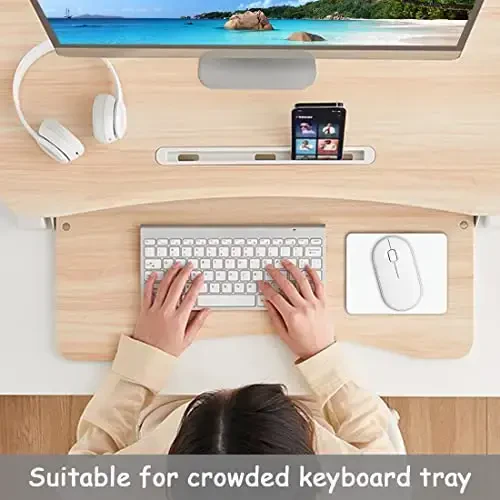 Dapesuom Small Mouse Pad, 5 x 6 Inch Thick Rubber Premium-Textured Non-Slip Portable & Washable Mini Mouse Mat for Women Men Wireless Laptops Keyboard Tray Gaming Work Computer Office Travel, White - 6