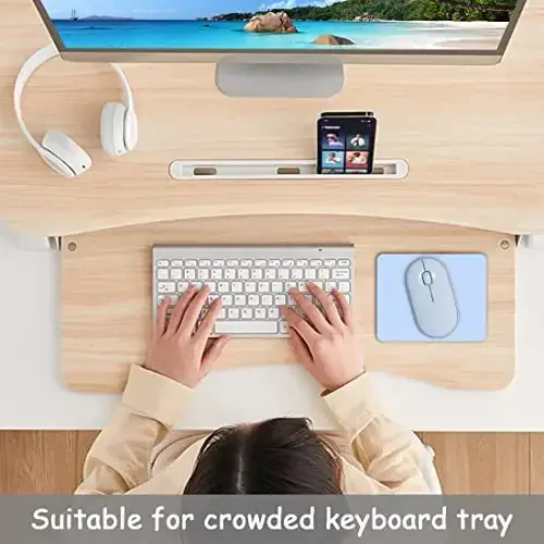 Dapesuom Small Mouse Pad, 5 x 6 Inch Thick Rubber Premium-Textured Non-Slip Portable & Washable Mini Mouse Mat for Women Men Wireless Laptops Keyboard Tray Gaming Work Computer Office Travel, Sky Blue - 6