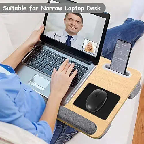 Dapesuom Small Mouse Pad, 5 x 6 Inch Thick Rubber Premium-Textured Non-Slip Portable & Washable Mini Mouse Mat for Women Men Wireless Laptops Keyboard Tray Gaming Work Computer Travel, Jet Black - 5