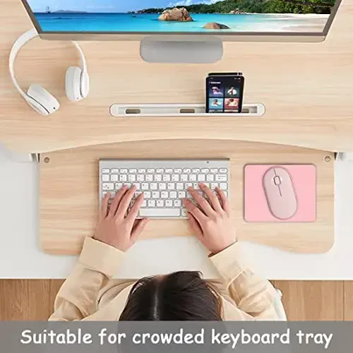 Dapesuom Small Mouse Pad, 5 x 6 Inch Thick Rubber Premium-Textured Non-Slip Portable & Washable Mini Mouse Mat for Women Men Wireless Laptops Keyboard Tray Gaming Computer Office Travel, Pink - 6