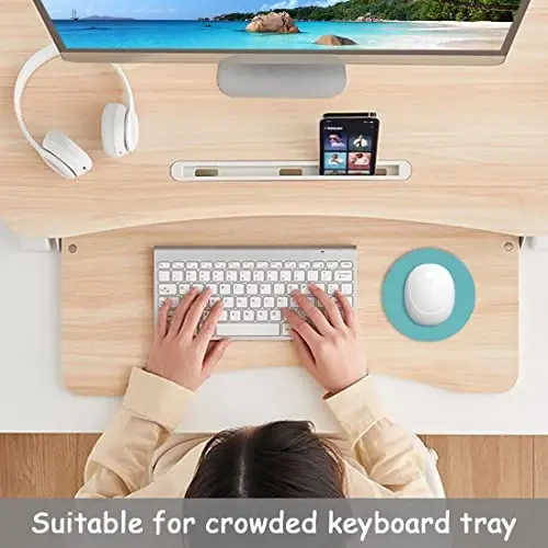 Dapesuom Small Mouse Pad, 6 x 6 Inch Thick Rubber Premium-Textured Non-Slip Portable & Washable Round Mini Mouse Mat for Women Men Wireless Laptops Keyboard Tray Gaming Work Computer, Malachite Green - 6