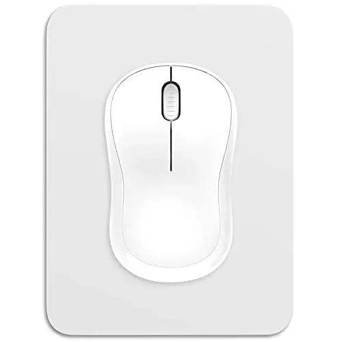 Dapesuom Small Mouse Pad, 6 x 8 Inch Thick Rubber Premium-Textured Non-Slip Portable & Washable Mini Mouse Mat for Women Wireless Laptops Keyboard Tray Gaming Work Computer Office Travel, Space Gray - MODAZONE