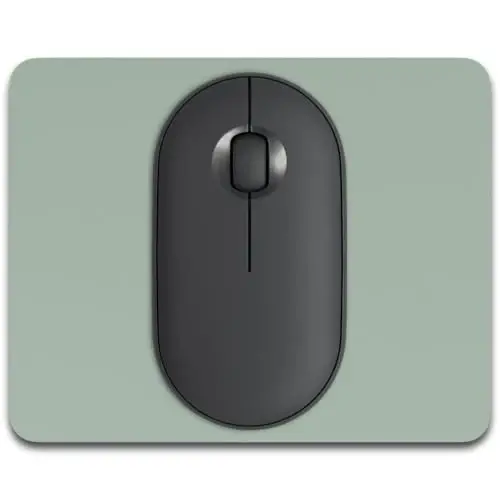 Dapesuom Small Mouse Pad, 5 x 6 Inch Thick Rubber Premium-Textured Non-Slip Portable & Washable Mini Mouse Mat for Women Men Wireless Laptops Keyboard Tray Gaming Work Travel,Bean Green - 1