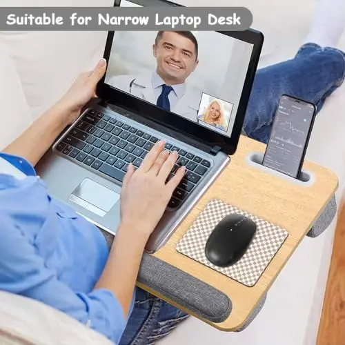 Dapesuom Small Mouse Pad, 5 x 6 Inch Thick Rubber Premium-Textured Non-Slip Portable & Washable Mini Mouse Mat for Women Men Wireless Laptops Keyboard Tray Gaming Work Travel,Clay - 5