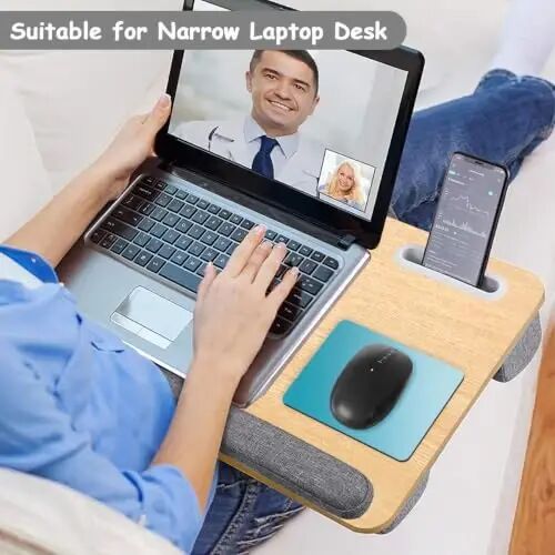 Dapesuom Small Mouse Pad, 5 x 6 Inch Thick Rubber Premium-Textured Non-Slip Portable & Washable Mini Mouse Mat for Women Men Wireless Laptops Keyboard Tray Gaming Work Travel,Gradient Aqua - 5