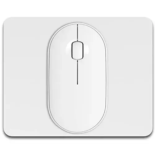 Dapesuom Small Mouse Pad, 5 x 6 Inch Thick Rubber Premium-Textured Non-Slip Portable & Washable Mini Mouse Mat for Women Wireless Laptops Keyboard Tray Gaming Work Computer Office Travel, Space Gray - MODAZONE