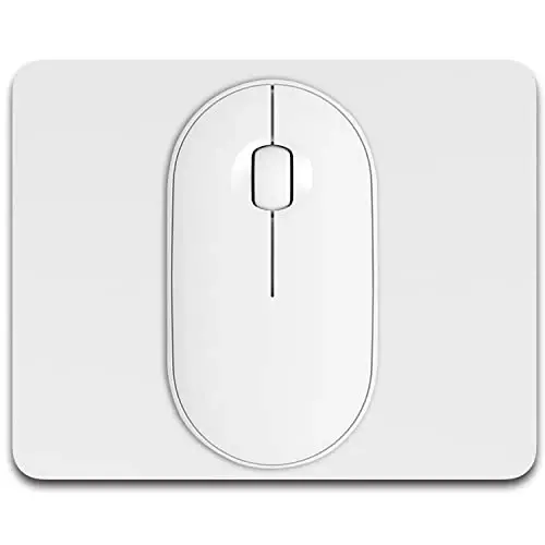Dapesuom Small Mouse Pad, 5 x 6 Inch Thick Rubber Premium-Textured Non-Slip Portable & Washable Mini Mouse Mat for Women Wireless Laptops Keyboard Tray Gaming Work Computer Office Travel, Space Gray - 1