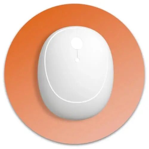 Dapesuom Small Mouse Pad, 6 x 6 Inch Thick Rubber Premium-Textured Non-Slip Portable & Washable Round Mini Mouse Mat for Women Wireless Laptops Keyboard Tray Gaming Work Office,Gradient Sunset - DAPESUOM