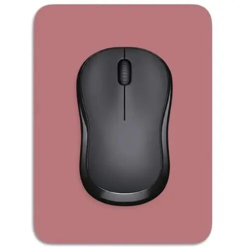 Dapesuom Small Mouse Pad, 6 x 8 Inch Thick Rubber Premium-Textured Non-Slip Portable & Washable Mini Mouse Mat for Women Men Wireless Laptops Keyboard Tray Gaming Work Office Travel,Dark Red - Dapesuom