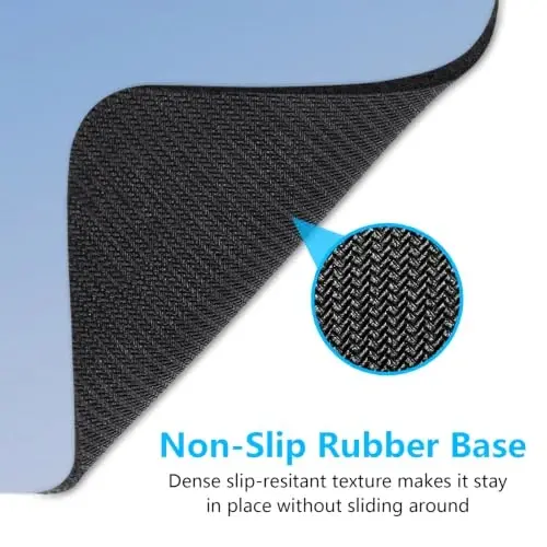 Dapesuom Small Mouse Pad, 6 x 8 Inch Thick Rubber Premium-Textured Non-Slip Portable & Washable Mini Mouse Mat for Women Men Wireless Laptops Keyboard Tray Gaming Work Office Travel,Gradient Azure - 6
