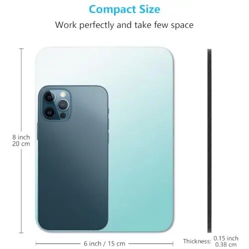 Dapesuom Small Mouse Pad, 6 x 8 Inch Thick Rubber Premium-Textured Non-Slip Portable & Washable Mini Mouse Mat for Women Men Wireless Laptops Keyboard Tray Gaming Work Office Travel,Gradient Sky - Dapesuom (1)