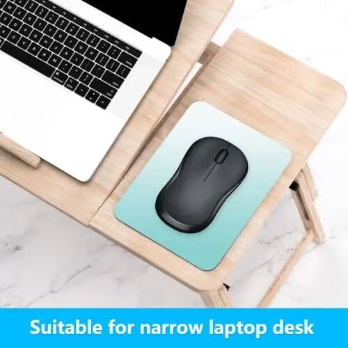 Dapesuom Small Mouse Pad, 6 x 8 Inch Thick Rubber Premium-Textured Non-Slip Portable & Washable Mini Mouse Mat for Women Men Wireless Laptops Keyboard Tray Gaming Work Office Travel,Gradient Sky - 4