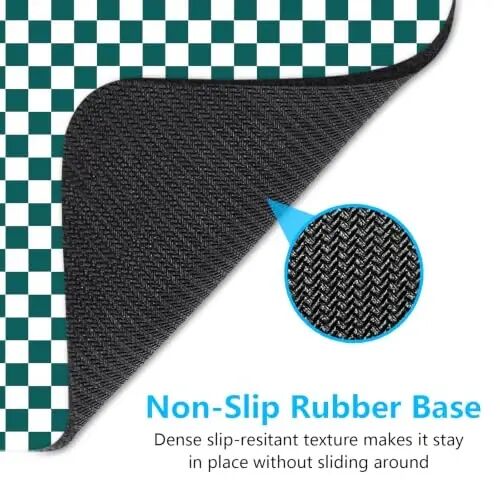 Dapesuom Small Mouse Pad, 6 x 8 Inch Thick Rubber Premium-Textured Non-Slip Portable & Washable Mini Mouse Mat for Women Men Wireless Laptops Keyboard Tray Gaming Work Office Travel,Teal - 6
