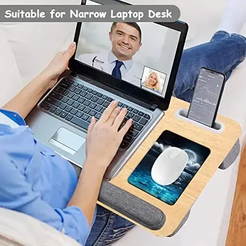 Dapesuom Small Mouse Pad, 6 x 8 Inch Thick Rubber Premium-Textured Non-Slip Portable & Washable Mini Mouse Mat for Women Wireless Laptops Keyboard Tray Gaming Work Computer Travel, Moon Over The Sea - 5