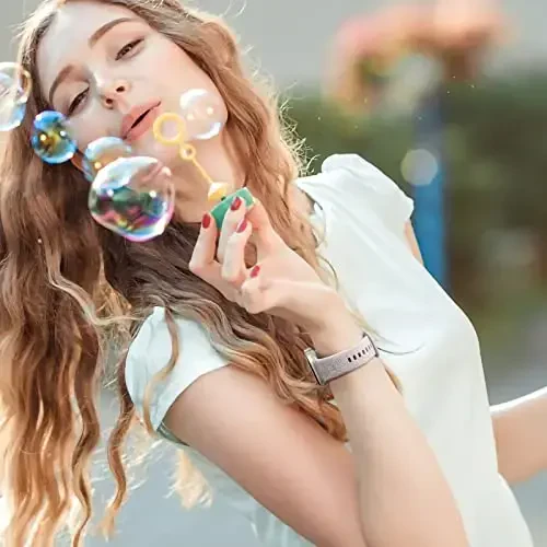 DaQin 4 Pack Floral Engraved Band Apple Watch Band 38mm 40mm 41mm 42mm 44mm 45mm 46mm 49mm Women,Soft Silicone Cute Flower Pattern Sport Strap iWatch Series 10 9 8 7 6 5 4 3 2 1 SE bilan mos keladi - 6