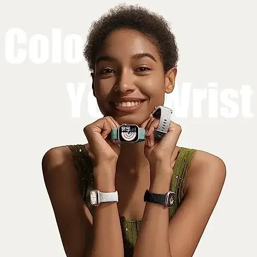 DaQin 4 Pack Floral Engraved Bands Compatible with Apple Watch Band for Women 40mm 41mm 42mm 44mm 45mm 46mm 38mm 49mm, Cute Silicone Flower Pattern Strap for iWatch Series 11 10 9 8 7 6 5 4 3 SE Ultra - 5