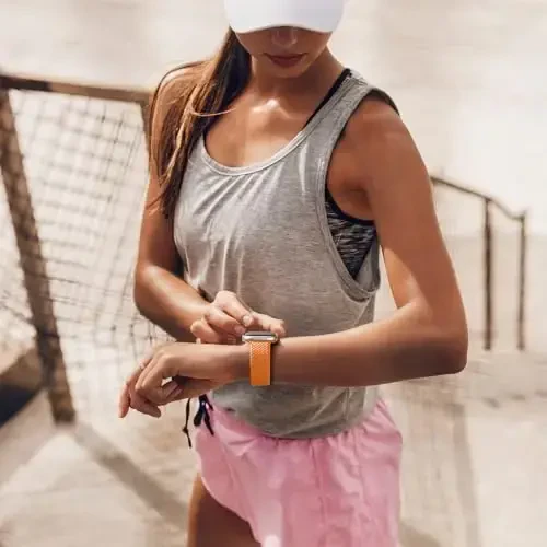 DaQin 4 Pack Braided Stretchy Solo Loop for Apple Watch Bands Women Men 40mm 41mm 42mm 44mm 45mm 46mm 49mm 38mm, Soft Nylon Elastic Sport Strap for iWatch Band Series 11 10 9 8 7 6 5 4 3 2 1 SE Ultra - 6