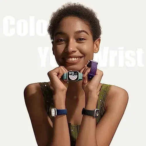 DaQin 4 Pack Floral Engraved Bands Compatible with Apple Watch Band for Women 40mm 41mm 42mm 44mm 45mm 46mm 38mm 49mm, Cute Silicone Flower Pattern Strap for iWatch Series 11 10 9 8 7 6 5 4 3 SE Ultra - 2