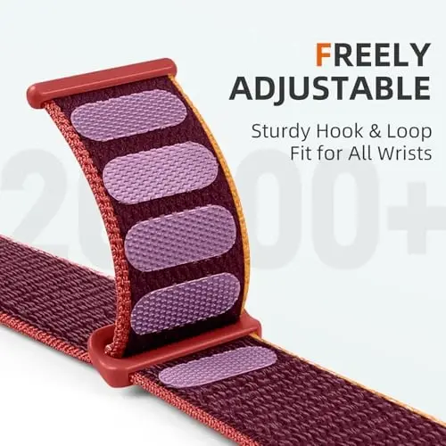 DaQin neylon sport halqasi Apple Watch Band 40mm 38mm 41mm 42mm 44mm 45mm 46mm 49mm bilan mos keladi, ayollar erkaklar uchun iWatch Band uchun yumshoq nafas oladigan o'ralgan bilaguzuk 11 10 9 8 7 6 5 4 3 2 1 SE Ultra - 4