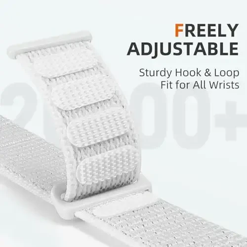 DaQin neylon sport halqasi Apple Watch Band 40mm 38mm 41mm 42mm 44mm 45mm 46mm 49mm bilan mos keladi, Ayollar erkaklar uchun iWatch Band uchun yumshoq nafas oladigan o'rilgan bilaguzuk 11 10 9 8 7 6 5 4 3 2 1 SE Ultra - 3