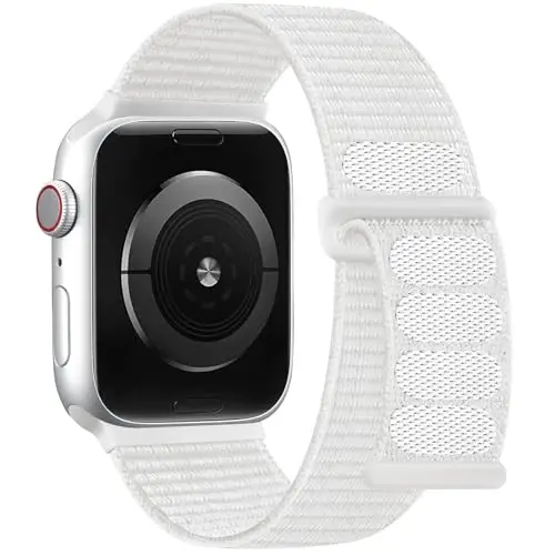 DaQin neylon sport halqasi Apple Watch Band 40mm 38mm 41mm 42mm 44mm 45mm 46mm 49mm bilan mos keladi, Ayollar erkaklar uchun iWatch Band uchun yumshoq nafas oladigan o'rilgan bilaguzuk 11 10 9 8 7 6 5 4 3 2 1 SE Ultra 