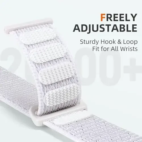 DaQin neylon sport halqasi Apple Watch Band 40mm 38mm 41mm 42mm 44mm 45mm 46mm 49mm bilan mos keladi, ayollar erkaklar uchun iWatch Band uchun yumshoq nafas oladigan o'rilgan bilaguzuk 11 10 9 8 7 6 5 4 3 2 1 SE Ultra - 3