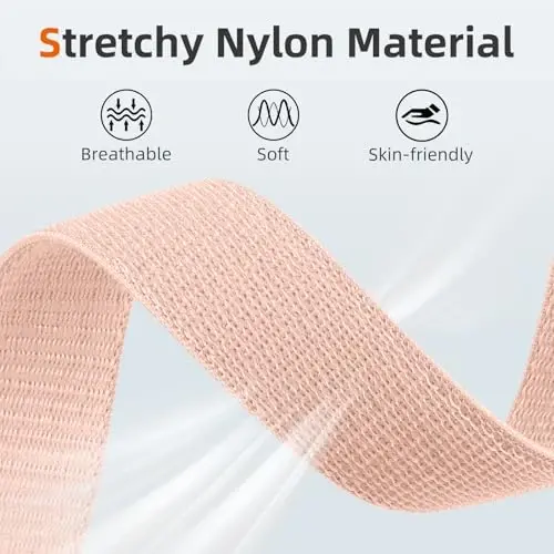 DaQin neylon sport halqasi Apple Watch Band 40mm 38mm 41mm 42mm 44mm 45mm 46mm 49mm bilan mos keladi, ayollar va erkaklar uchun iWatch Band uchun yumshoq nafas oladigan o'ralgan bilaguzuk 11 10 9 8 7 6 5 4 3 2 1 SE Ultra - 5