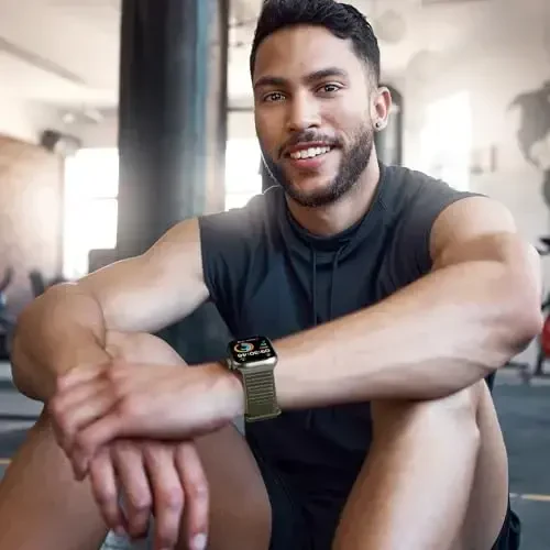 DaQin neylon sport ilmog'i Apple Watch Band 40mm 38mm 41mm 42mm 44mm 45mm 46mm 49mm bilan mos keladi, ayollar erkaklar seriyasi uchun iWatch Band uchun yumshoq nafas oladigan o'ralgan bilaguzuk 11 10 9 8 7 6 5 4 3 2 1 SE Ultra - 7