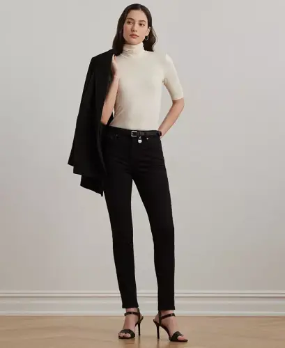 Slim-Fit Turtleneck - Mascarpone Cream - 4