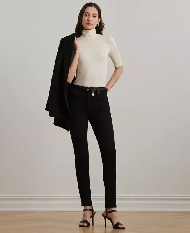 Slim-Fit Turtleneck - Mascarpone Cream - 4