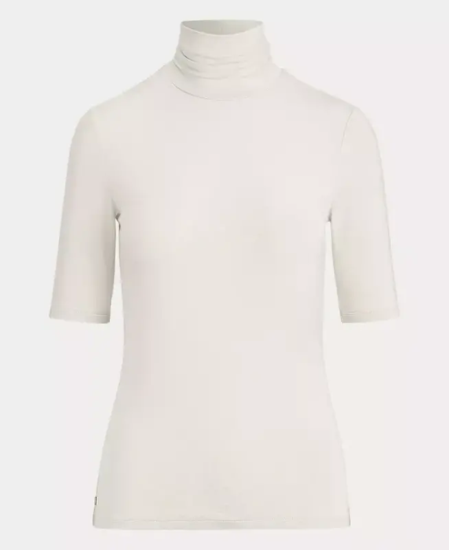Slim-Fit Turtleneck - Mascarpone Cream - 5