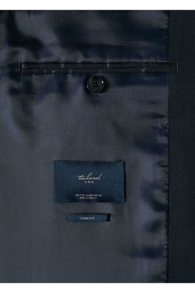 Dar Kesimli Blazer Ceket - 8