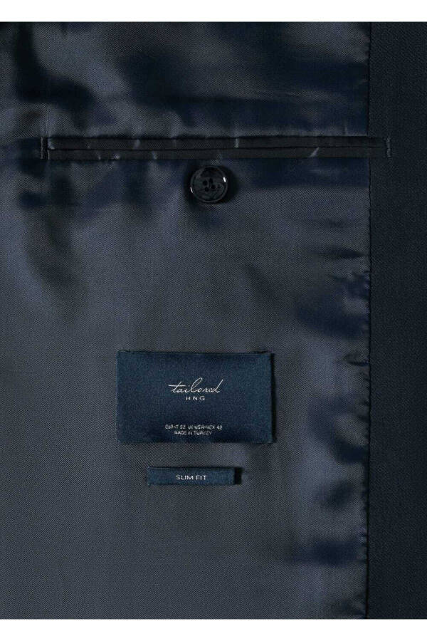 Dar Kesimli Blazer Ceket - 8