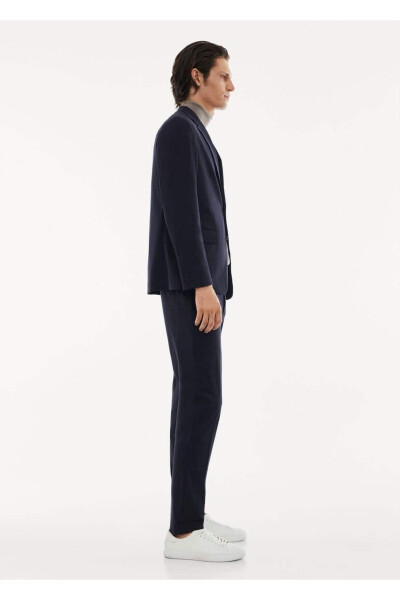 Dar Kesimli Stretch Blazer Pilla - 5