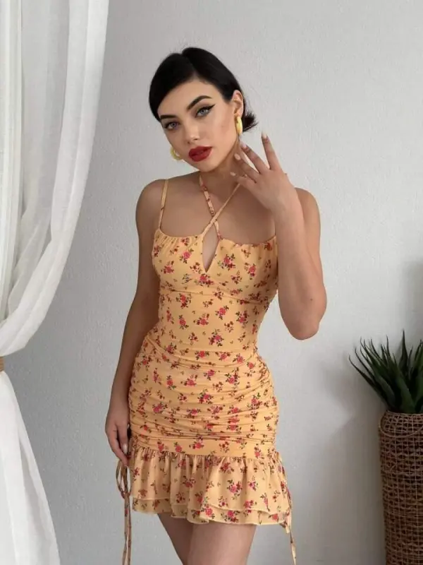 Darcie Strappy Dress - 1