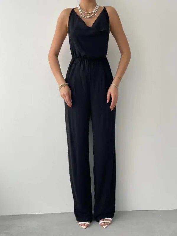 Darcy Backless Jumpsuit - 2