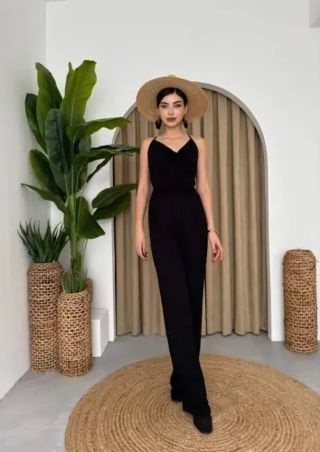 Darcy Backless Jumpsuit - 4