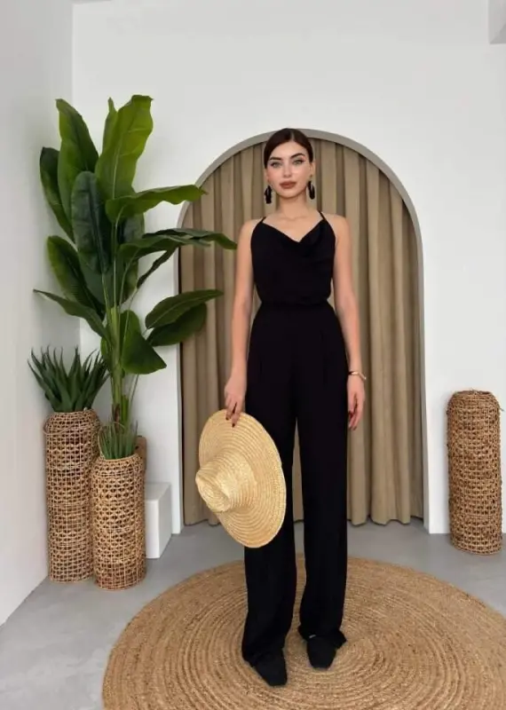 Darcy Backless Jumpsuit - 6