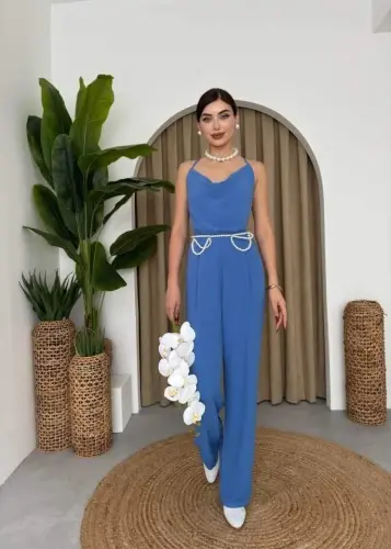 Darcy Backless Jumpsuit - 4